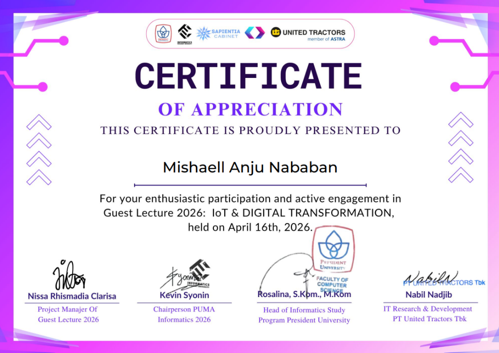 President University IoT